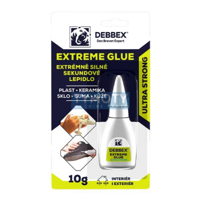 Den Braven Sekundové lepidlo - 20 g transparentné _50702RL