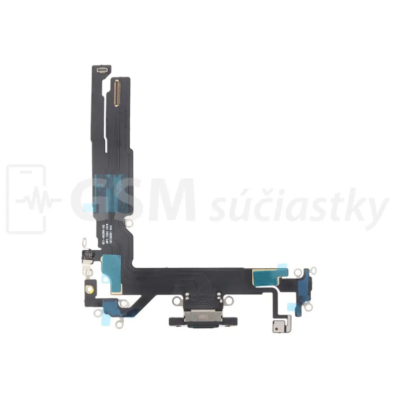 Flex kábel nabíjania iPhone 16 - nabíjací konektor, mikrofón