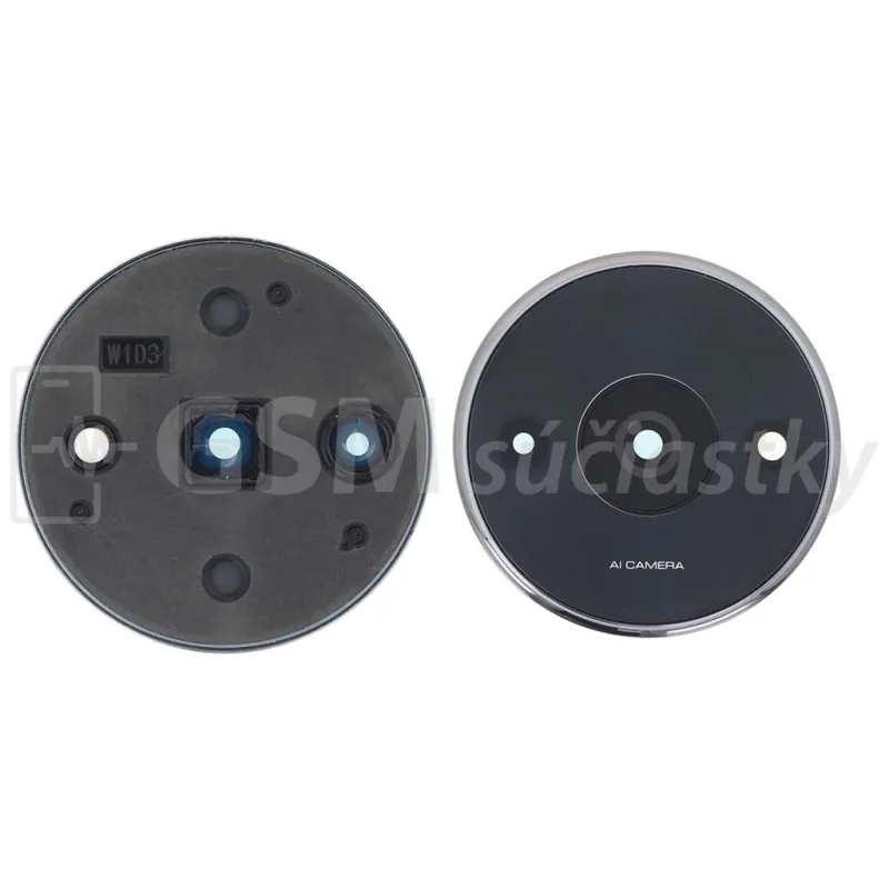 Sklíčko zadnej kamery Xiaomi Redmi A3 Farba: Čierna + rám