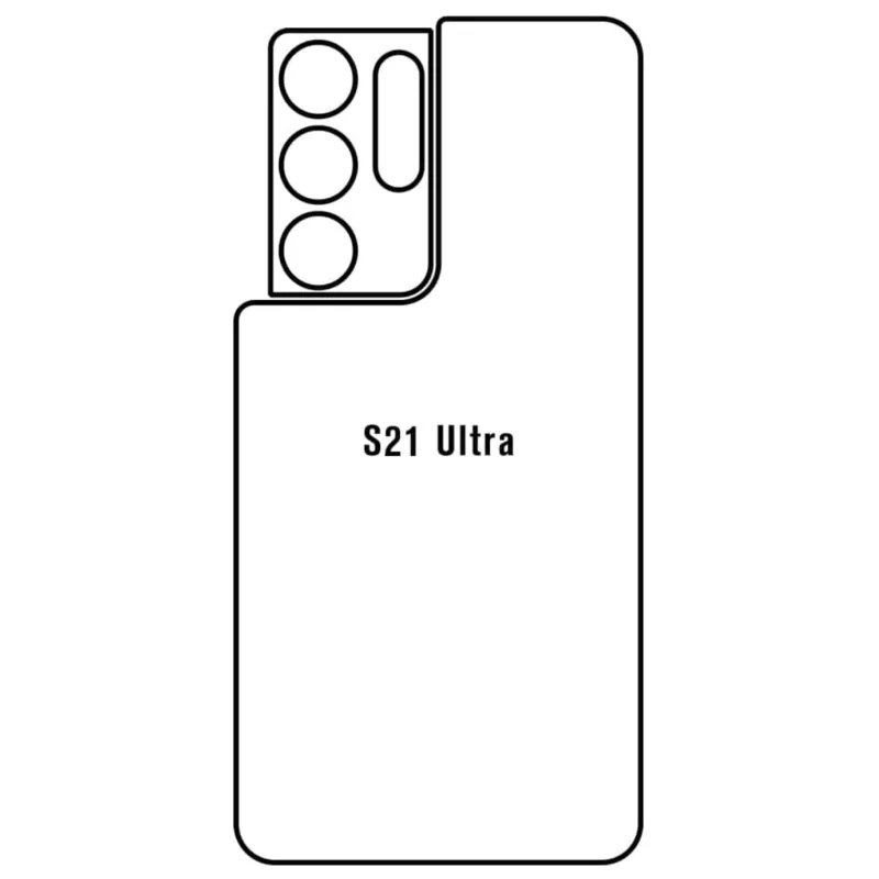 Ochranná fólia Sunshine Hydrogel pre Samsung Galaxy S21 Ultra 5G (SM-G998) Variant:: zadná čirá