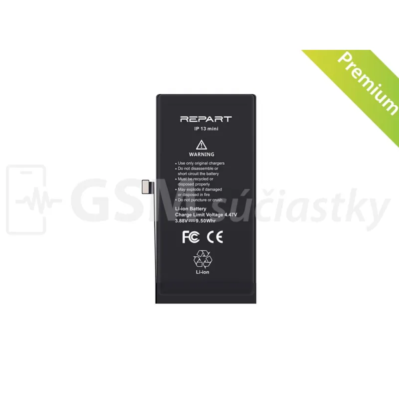 Batéria s vyššou kapacitou pre iPhone 13 mini - 2450 mAh