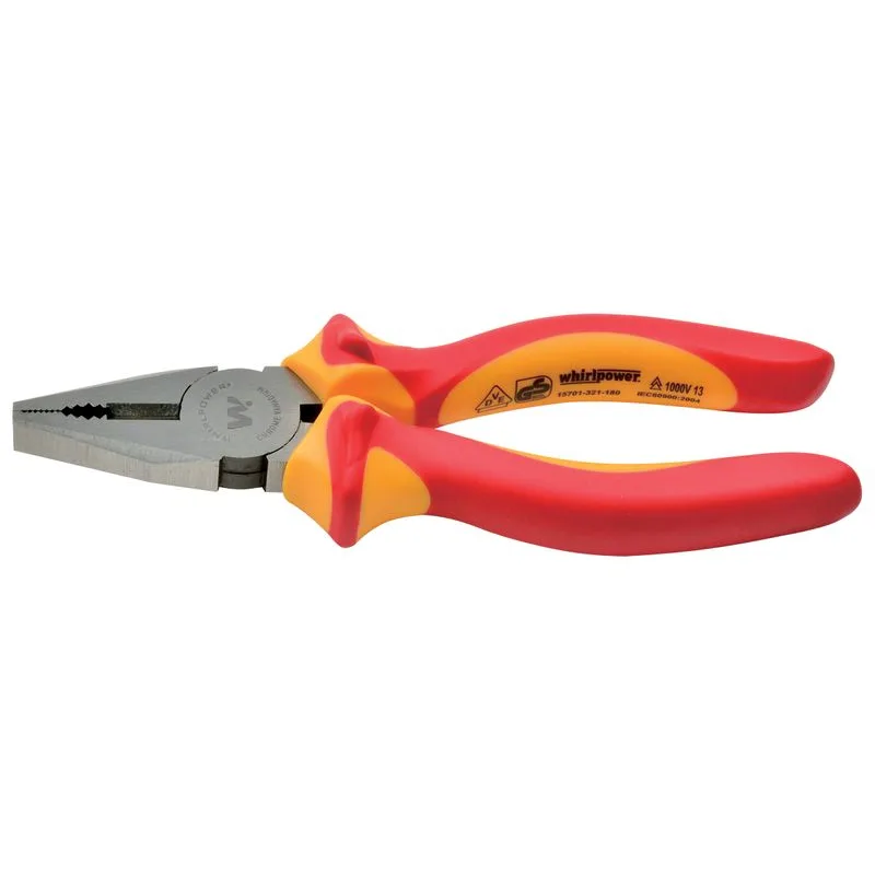 Kliešte WHIRLPOWER 15701-321, 180 mm, elektrikárske, VDE 1000