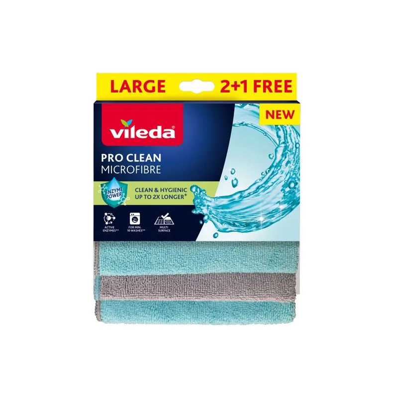 Mikrohandrička Vileda Pro Clean, bal 2+1 ks