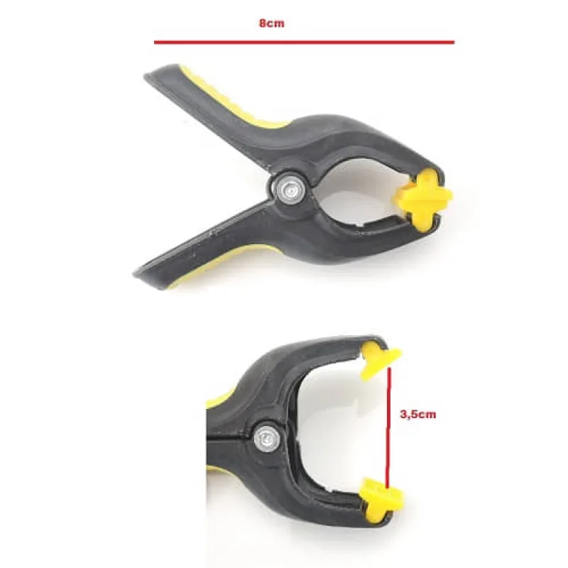 Pružné svorky na displej 4 KS