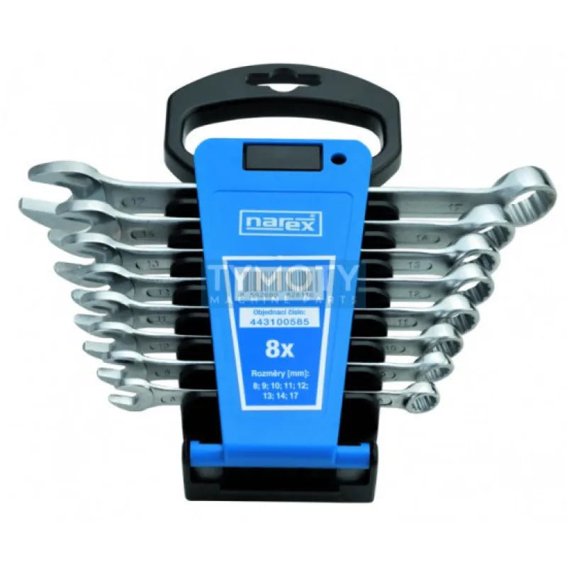 Sada očkoplochých kľúčov palcová-plast.držiak DIN 3113, 230406.612-3113NAREX, 12-dielna /1/4"-7/8"/