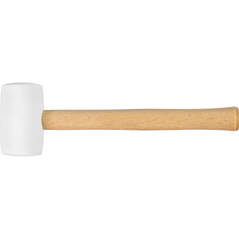 Gumené kladivo WhiteHead, 340 g, drevená rúčka