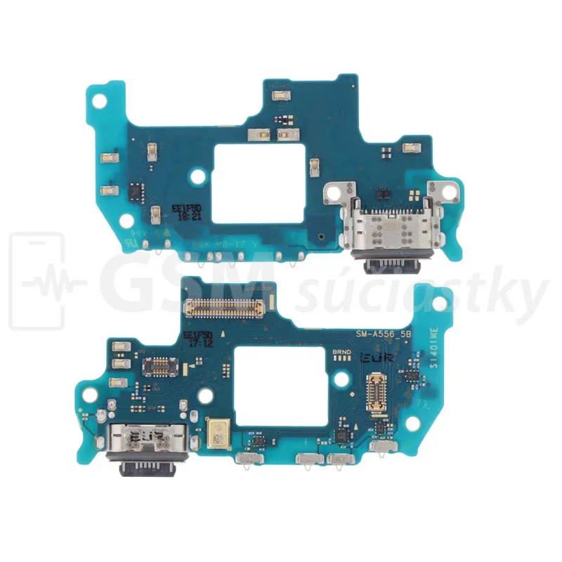 Doska nabíjania Samsung A556 Galaxy A55 5G - nabíjací konektor, mikrofón