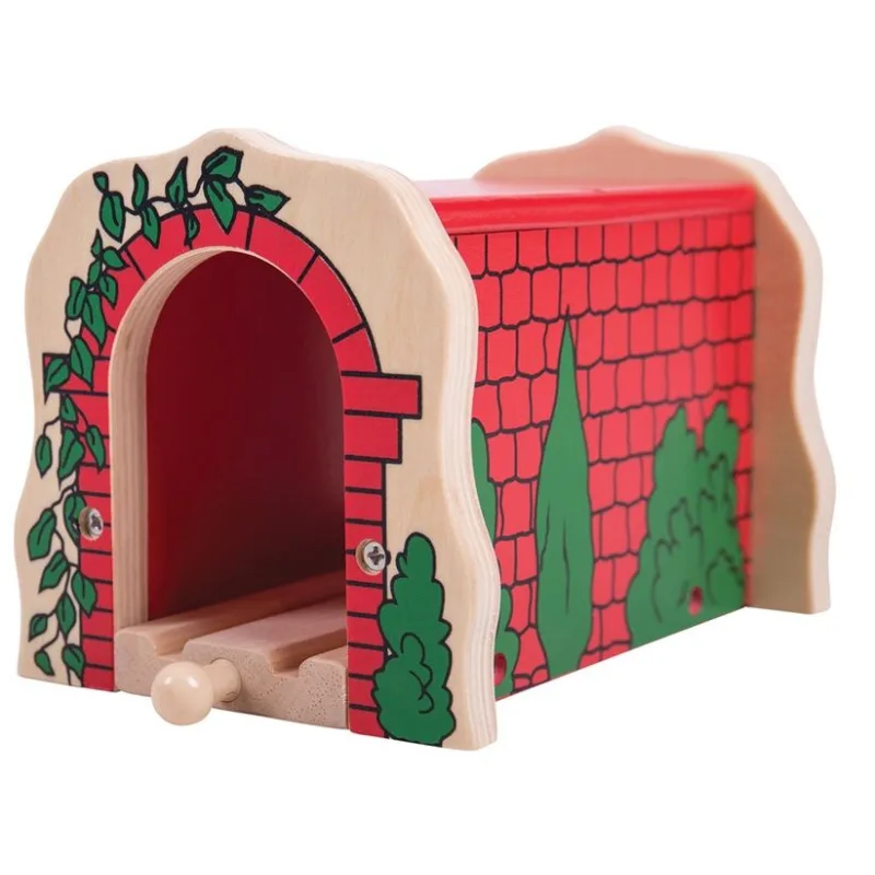 Bigjigs Rail Drevené vláčiky - Tehlový železničný tunel