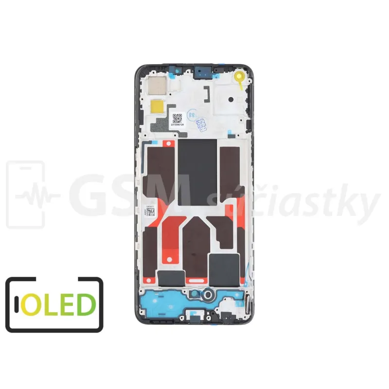 LCD displej + dotykové sklo a Rám Realme GT Master Edition 5G Originál Farba: OLED