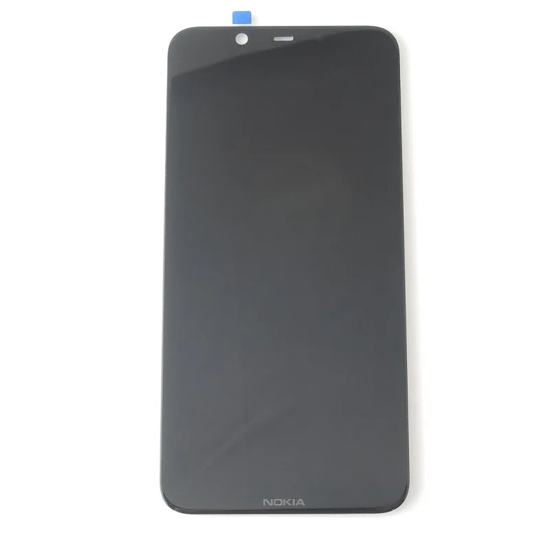 LCD Displej + Dotykové sklo Nokia 8.1 Farba: Čierna