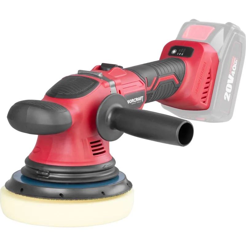 Leštička Worcraft COP-S20Li, 20V, Li-ion, 150 mm, na auto