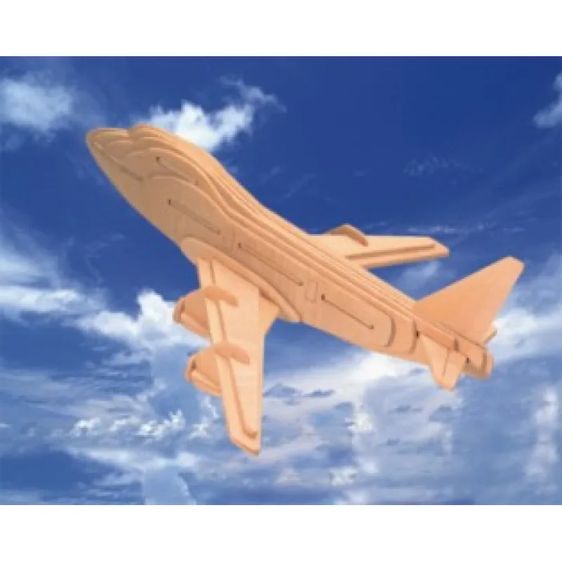 Woodcraft Drevené 3D puzzle Boeing 747 P039
