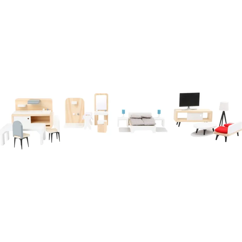Kompletná sada nábytku pre bábiky