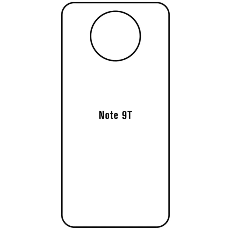 Ochranná fólia Sunshine Hydrogel pre Xiaomi Redmi Note 9T Variant:: zadná čirá