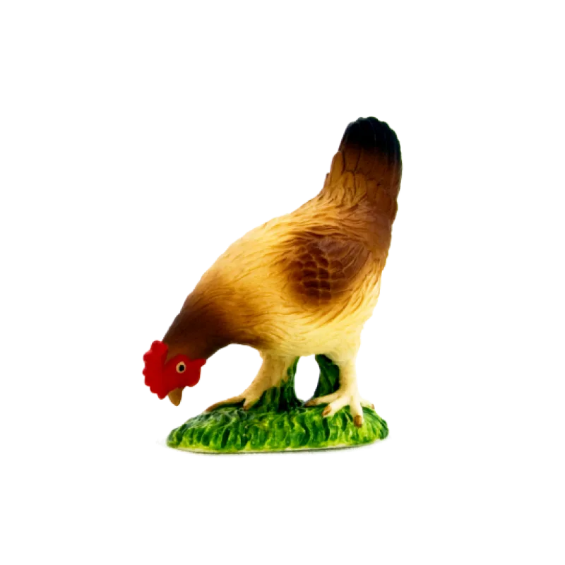 Mojo Sliepka kŕmiaca sa