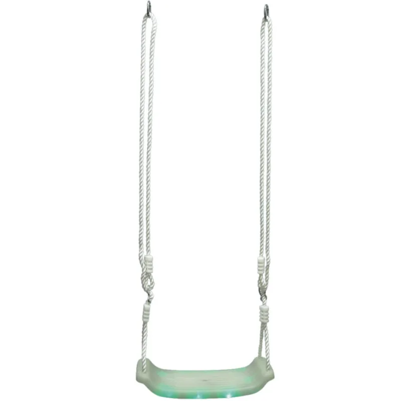 2Kids Toys Plastová svietiacia hojdačka biela