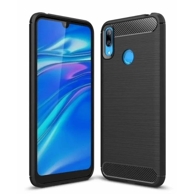 Defender Puzdro odolné protinárazové Huawei Y7 2019, Honor 8C Farba: Čierna