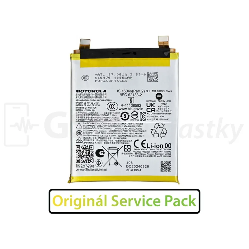 Batéria Motorola Edge 50 Ultra - QV45 Original