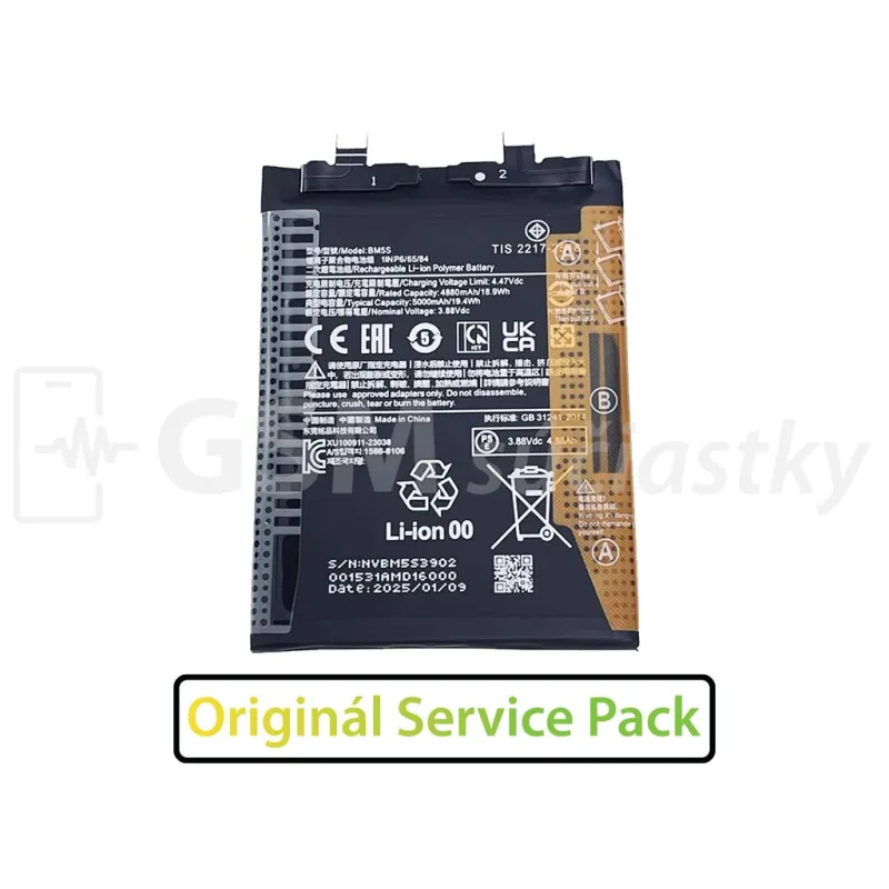 Originál batéria BM5S pre Xiaomi 13T Pro