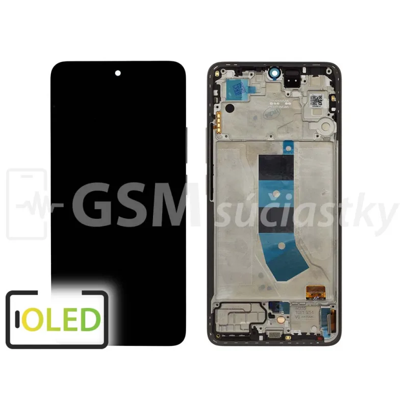 LCD displej + dotykové sklo Xiaomi Redmi Note 13 Variant:: Čierna