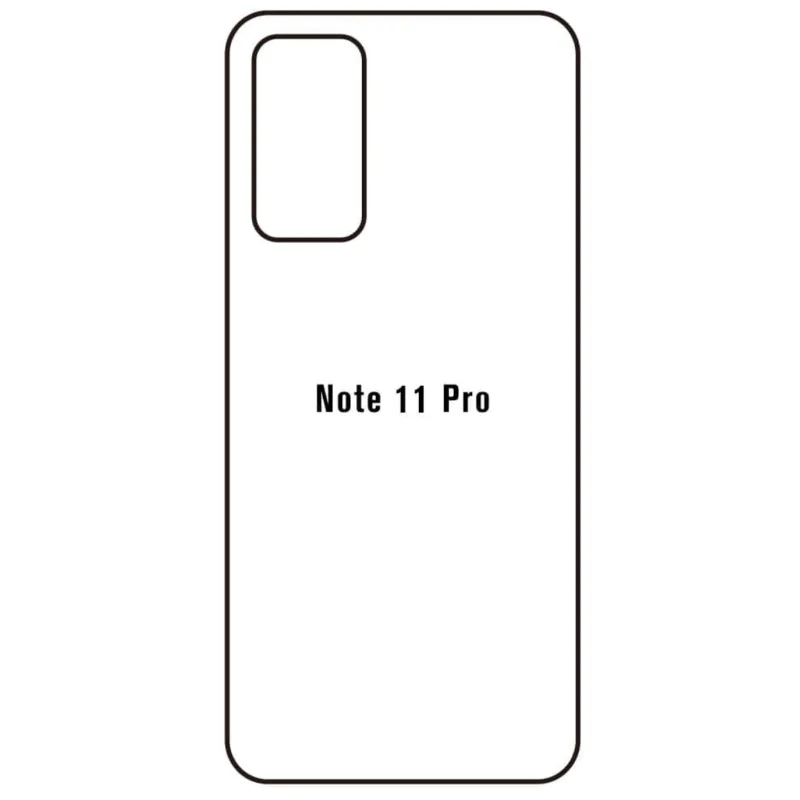 Ochranná fólia Sunshine Hydrogel pre Redmi Note 11 Pro, Note 11 Pro Plus Variant:: zadná matná