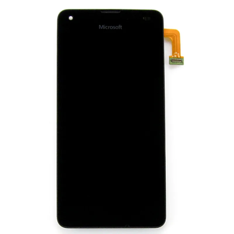 LCD Displej + Dotykové sklo + Rám Microsoft Lumia 550 Farba: Čierna