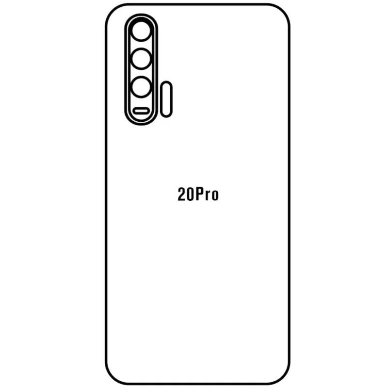 Ochranná fólia Sunshine Hydrogel pre Honor 20 Pro Variant:: zadná matná