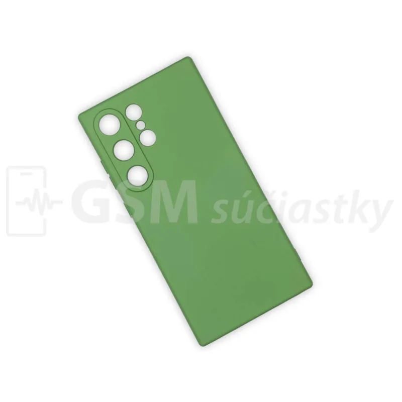 Soft Flex Silikónový kryt na Samsung Galaxy S24 Ultra, zelený