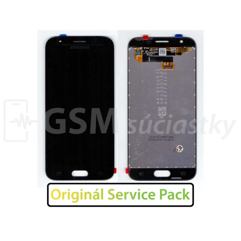 Samsung J330F Galaxy J3 2017 - LCD displej + Dotykové sklo Originál Farba: Čierna