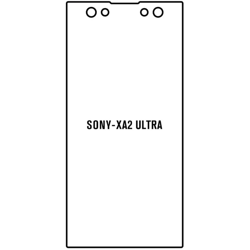 Ochranná fólia Sunshine Hydrogel pre Sony Xperia XA2 Ultra Variant:: predná čirá