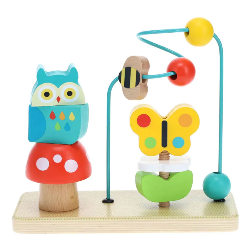 Petitcollage Motorický labyrint Záhradka Activity Trio