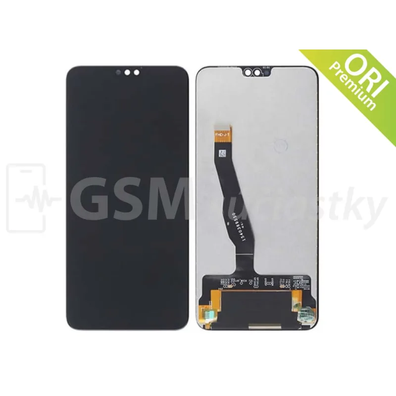LCD Displej + Dotykové sklo Honor 8x Farba: Čierna