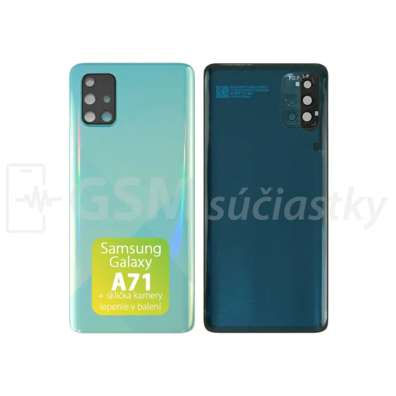 Baterkový kryt Samsung A715 Galaxy A71 - Modré