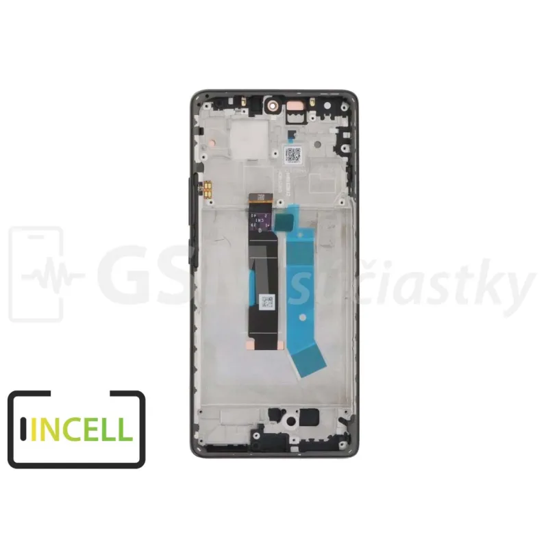 LCD displej + dotykové sklo a rám Xiaomi Redmi Note 14 Pro 4G - incell
