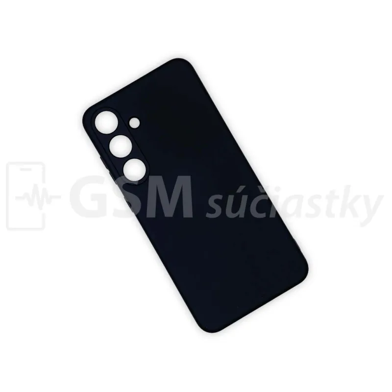 Soft Flex Silikónový kryt na Samsung Galaxy S25 Plus, čierny