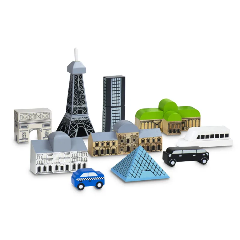 Wonderworld Svietiace kocky Paris