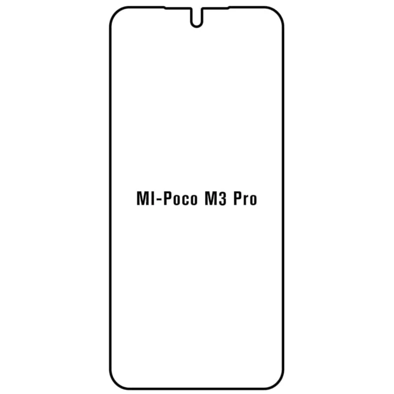 Ochranná fólia Sunshine Hydrogel pre Xiaomi Poco M3 Pro 5G Variant:: predná čirá