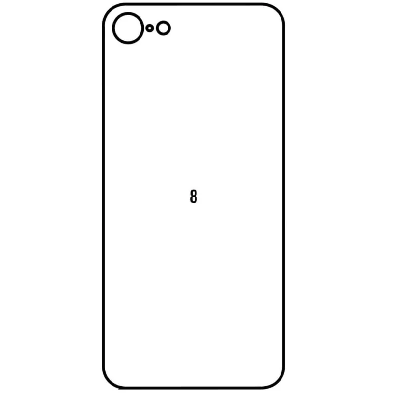 Ochranná fólia Sunshine Hydrogel pre Apple iPhone 8 Variant:: zadná čirá