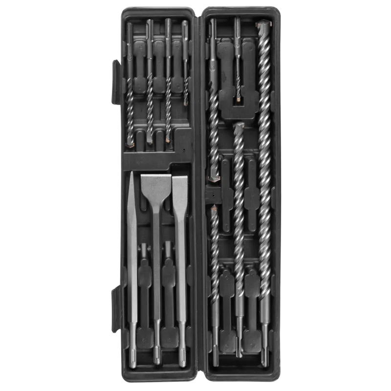 Sada vrtákov STREND PRO SD043, 12 dielna, SDS+, dláta