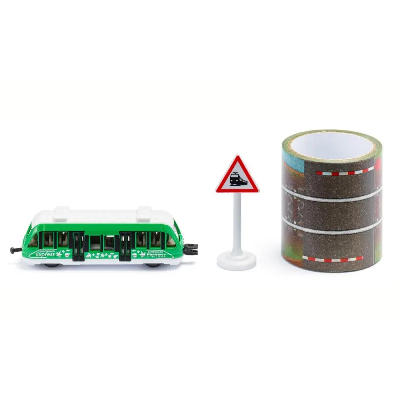 SIKU Blister - Lokálny vlak s páskou a značkou