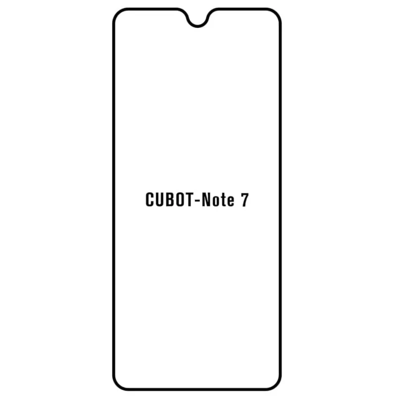 Ochranná fólia Sunshine Hydrogel pre Cubot Note 7 Variant:: predná čirá