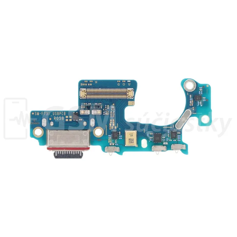 Doska nabíjania Samsung Galaxy Z Flip 5 5G - nabíjací konektor, mikrofón