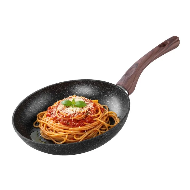 Panvica MagicHome Black Marble Line – 28 cm, nepriľnavá