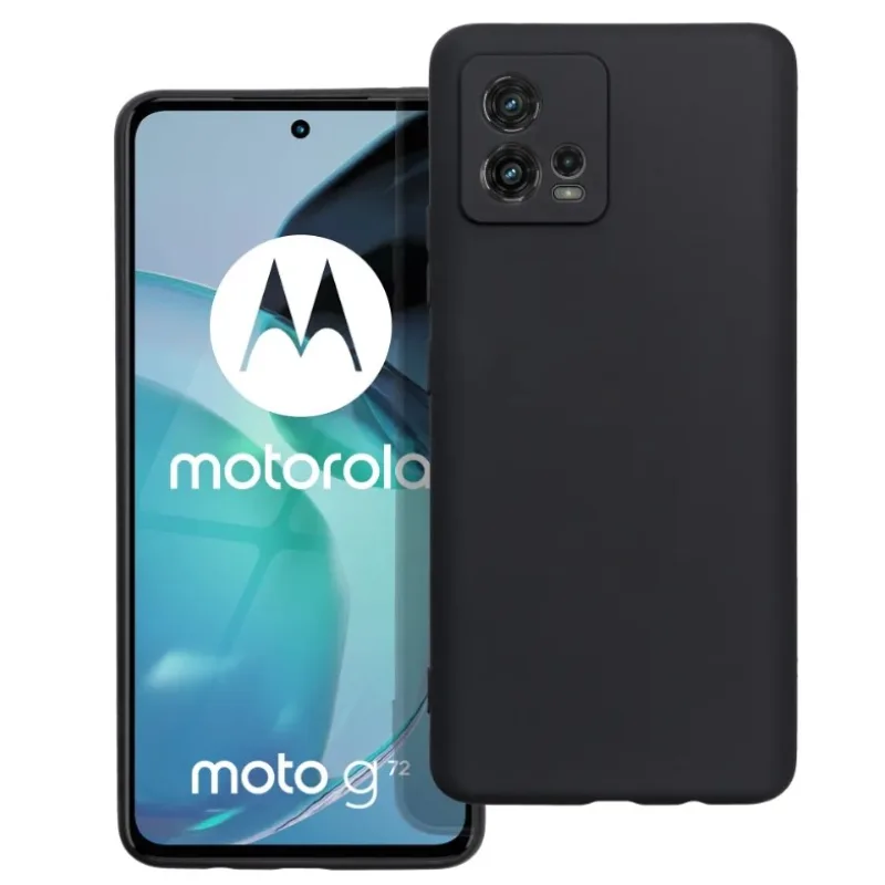 Soft Flex Puzdro na mobil Motorola Moto G72 Farba: Čierna 8703