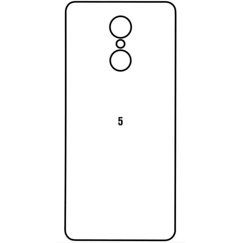 Ochranná fólia Sunshine Hydrogel pre Xiaomi Redmi 5 Variant:: zadná čirá