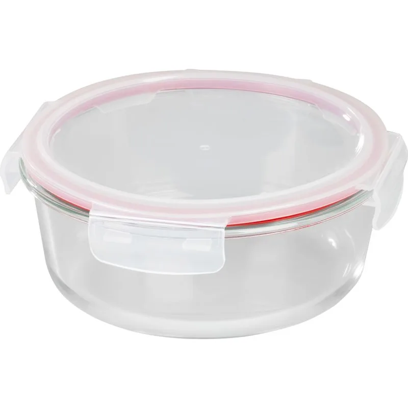 Dóza MagicHome okrúhla 1300 ml, sklenená, s vekom Clip