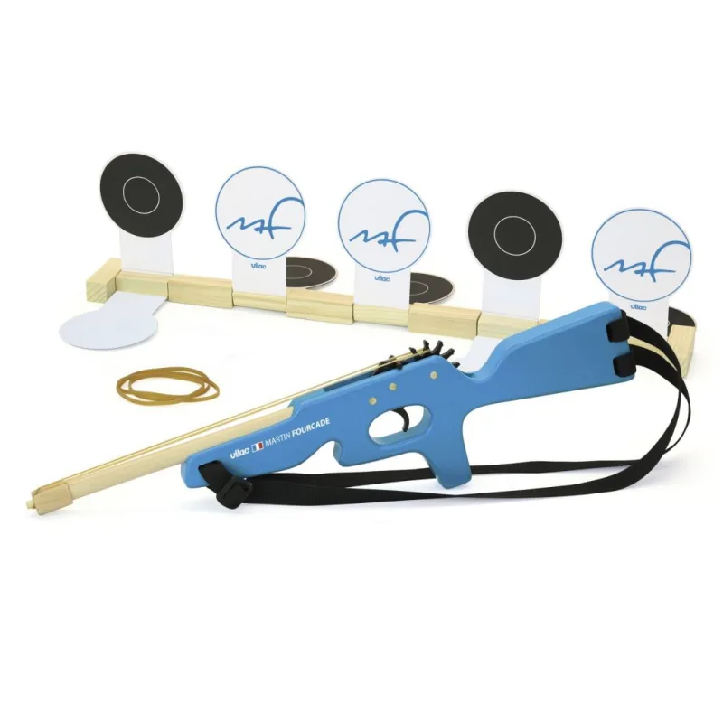 Vilac Drevená biatlonová malorážka Martin Fourcade