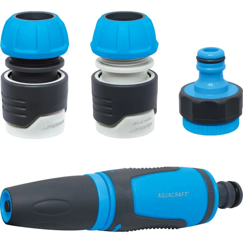 Sada AQUACRAFT 550390 – SoftTouch, spojka, STOP, dýza