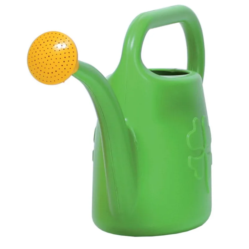 Konva s ružicou KONI 2 l, plastová, zelená na polievanie