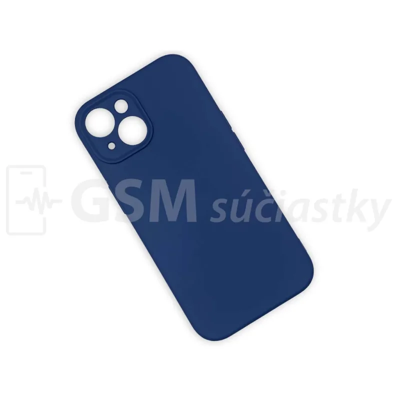 Soft Flex Silikónový kryt na mobil iPhone 15, Modrý